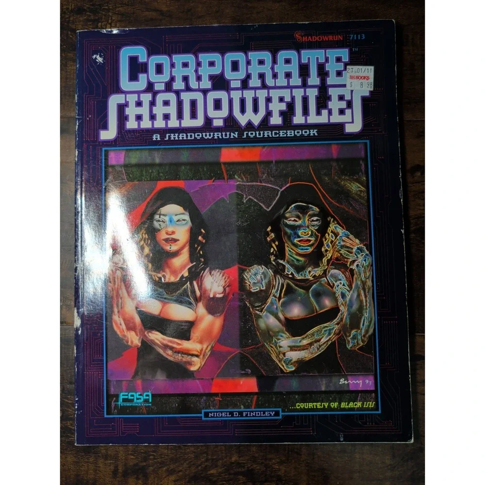 Shadowrun Ser.: Corporate Shadowfiles : A Shadowrun Sourcebook by Nigel Findley